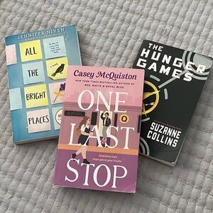 3 book package: famous YA books